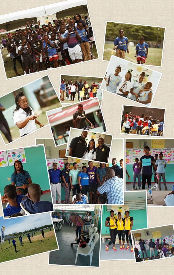 Collage of Project GOLD program activities and youth participants